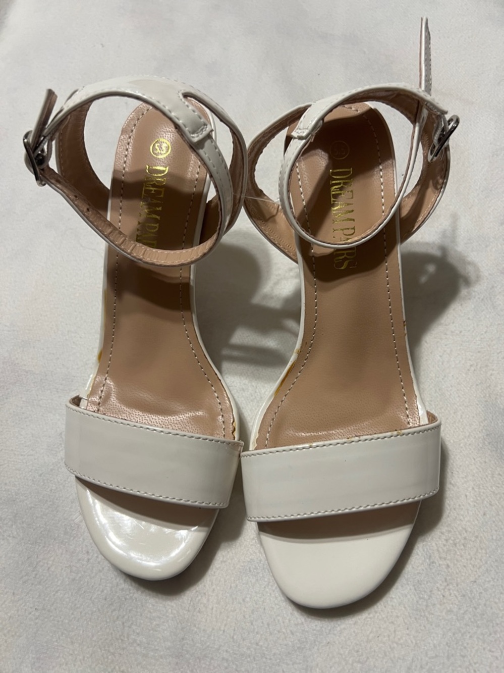 Dream Paris High Stiletto Ankle Strap Shoe Size 5.5 - Picture 2 of 6